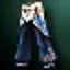 Foundation Blue Wolf Stockings